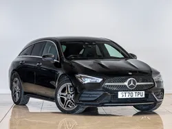 Black Used 2020 Mercedes CLA250e AMG Line Premium Plus Sedan | £19,498 (Fair price)