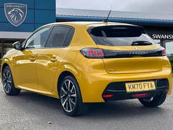 Yellow Used 2020 Peugeot 208 Allure Hatchback | £10,495 (Fair price)