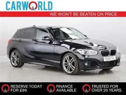 Black Used 2018 BMW 118 M Sport Hatchback | £13,188 (A bit pricey)