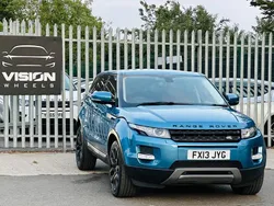 Blue Used 2013 Land Rover Range Rover evoque Prestige Estate | £7,995 (Good price)