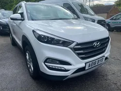 White Used 2018 Hyundai Tucson SE SUV | £7,895 (Fair price)