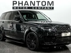 Black Used 2019 Land Rover Range Rover Sport HSE Dynamic SUV | £28,750 (Fair price)