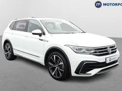White Used 2024 VW Tiguan Allspace R-line SUV | £29,899 (A bit pricey)