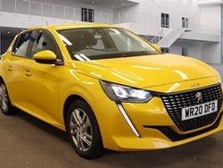 Yellow Used 2020 Peugeot 208 Active Hatchback | £18,999