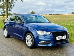 Blue Used 2015 Audi A3 Sportback Premium Hatchback | £7,950 (Fair price)