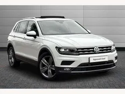 White Used 2019 VW Tiguan SEL SUV | £19,795 (Fair price)