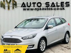 Silver Used 2015 Ford Focus Titanium Estate | £6,299 (Fair price)