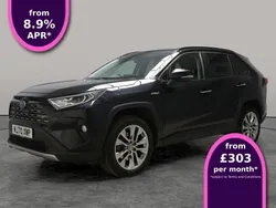 Black Used 2020 Toyota RAV4 Hybrid SUV | £20,650 (Fair price)