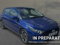 Blue Used 2022 Hyundai i20 SE Hatchback | £15,585 (Fair price)