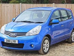 Blue Used 2011 Nissan Note Acenta MPV | £3,100 (Fair price)