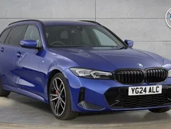 Blue Used 2024 BMW 320 M Sport Estate | £36,400 (Expensive)