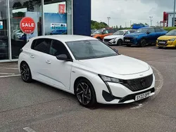 White Used 2022 Peugeot 308 Allure Premium Hatchback | £17,995 (Fair price)