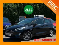 Shadow black Used 2018 Ford Fiesta Zetec Hatchback | £7,495 (Good price)