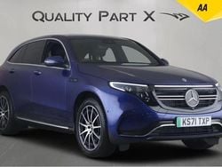Blue Used 2022 Mercedes EQC400 AMG line SUV | £20,345 (Good price)