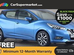 Blue Used 2020 Nissan Micra Acenta Hatchback | £9,497 (Fair price)