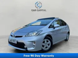 Silver Used 2013 Toyota Prius T4 Hatchback | £7,850 (Fair price)