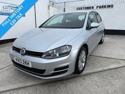 Silver Used 2013 VW Golf VII SE Hatchback | £5,295 (Good price)