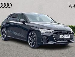 Black Used 2025 Audi S3 Sportback Black Edition Hatchback | £41,900