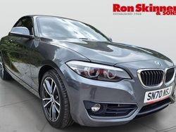 Grey Used 2020 BMW 218 Sport Line Cabriolet | £15,999 (Fair price)
