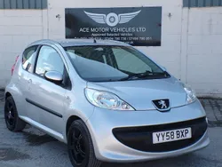 Silver Used 2008 Peugeot 107 Hatchback | £1,999 (Fair price)