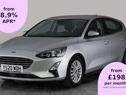 Silver Used 2020 Ford Focus Titanium Hatchback | £13,685 (Fair price)