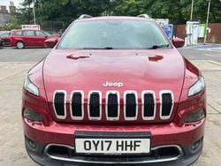 Red Used 2017 Jeep Cherokee Limited SUV | £13,995 (A bit pricey)