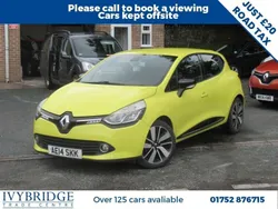 Yellow Used 2014 Renault Clio IV Dynamique Hatchback | £3,795 (Fair price)