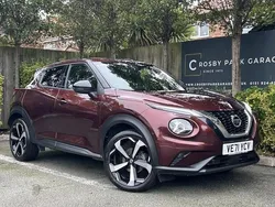 Red Used 2022 Nissan Juke Tekna SUV | £16,250 (Fair price)