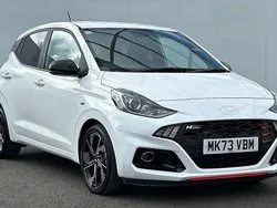 White Used 2023 Hyundai i10 N Line Hatchback | £14,442 (Fair price)