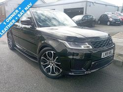 Black Used 2019 Land Rover Range Rover Sport HSE SUV | £28,477 (Fair price)