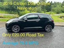 Black Used 2015 DS Automobiles DS3 Hatchback | £1,550 (Good price)