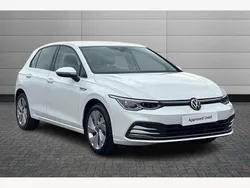 White Used 2022 VW Golf VIII Style Hatchback | £18,495 (Good price)