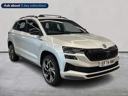 Silver Used 2024 Skoda Karoq SportLine SUV | £27,999 (Fair price)