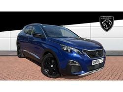 Blue Used 2018 Peugeot 3008 GT-line SUV | £10,704 (Fair price)