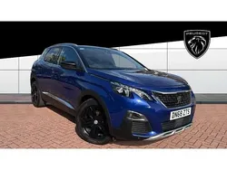 Blue Used 2018 Peugeot 3008 GT-line SUV | £10,820 (Fair price)