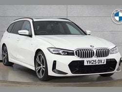 White Used 2025 BMW 320 M Sport Estate | £33,434 (Fair price)