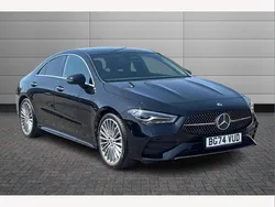 Black Used 2024 Mercedes CLA180 AMG Line Premium Sedan | £29,395 (Fair price)