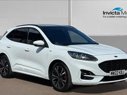 White Used 2022 Ford Kuga ST-Line X SUV | £18,300 (Fair price)
