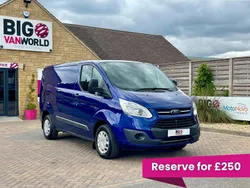 Blue Used 2017 Ford Transit Custom Trend | £7,994 (Super price)