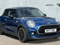 Blue Used 2017 Mini Cooper Hatch Hatchback | £8,895 (Fair price)