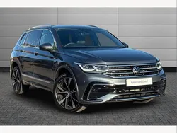 Grey Used 2024 VW Tiguan Allspace R-line SUV | £33,395 (A bit pricey)