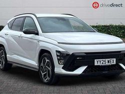 Special solid atlas white Used 2025 Hyundai Kona N Line SUV | £24,620 (A bit pricey)