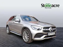 Silver Used 2020 Mercedes GLC220 AMG Line Premium SUV | £26,995 (Fair price)
