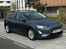 Blue Used 2020 Ford Focus Titanium Hatchback | £10,295 (Good price)