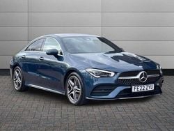 Blue Used 2022 Mercedes CLA200 AMG Line Premium Plus Coupe | £25,050 (A bit pricey)