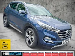 Blue Used 2017 Hyundai Tucson Edition SUV | £11,650 (Fair price)