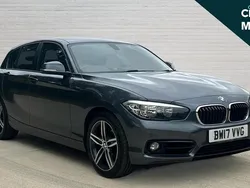 Grey Used 2017 BMW 120 Sport Line Hatchback | £12,870 (Good price)