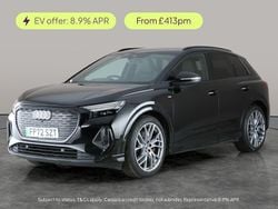 Black Used 2022 Audi Q4 e-tron S-Line SUV | £28,164 (Good price)