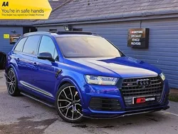 Blue Used 2017 Audi SQ7 Advanced Plus SUV | £37,390
