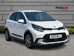 White Used 2021 Kia Picanto X-Line Hatchback | £11,997 (Fair price)